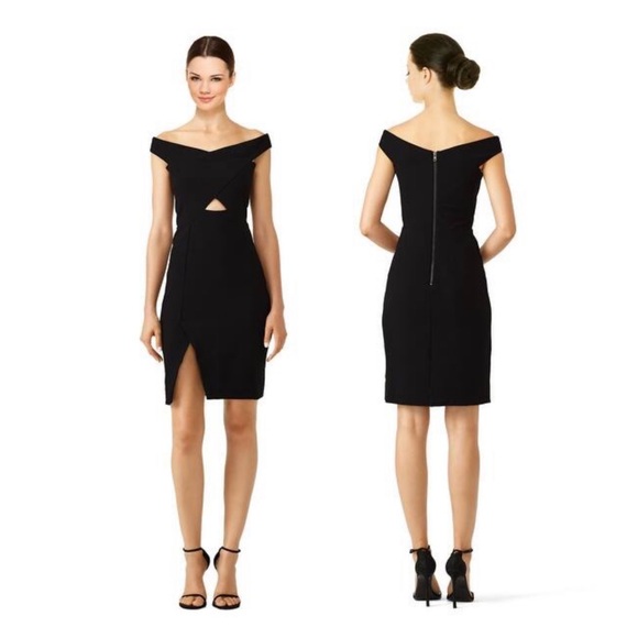 Parker Dresses & Skirts - Parker Over The Shoulder Cutout Bodycon Dress